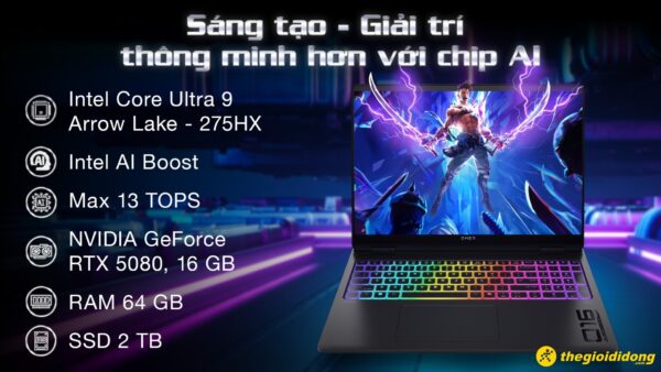 RTX 50 Series lên laptop gaming: HP OMEN có đáng để nâng cấp?