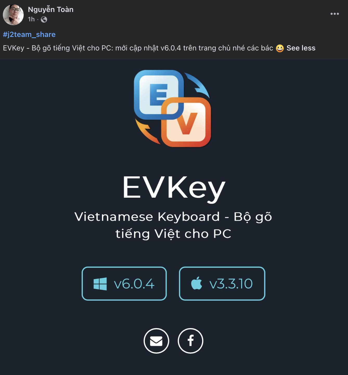 Bộ gõ tiếng Việt phổ biến vừa ra bản mới đã bị Windows Defender nhận diện là virus: Tác giả nói gì? - Ảnh 1.