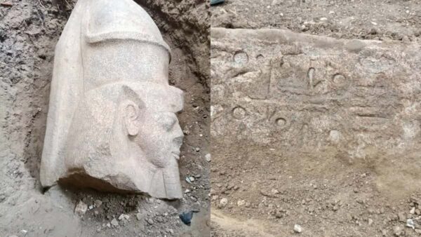 Người đàn ông bất ngờ phát hiện di tích tượng Pharaoh Ramses II cao gần 9 mét ngay trên đất nhà mình